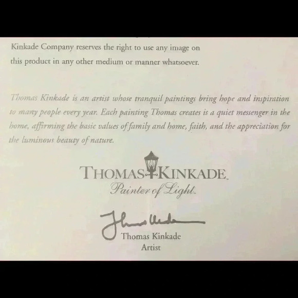 Thomas Kinkade Lion King 16x31 Canvas - Picture 6 of 10